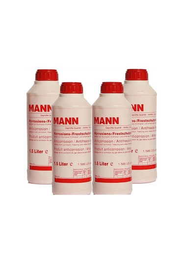 Mann Kırmızı -37 C G12 Antifriz 4 x 1.5 L