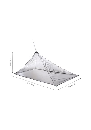 Leezsing Kampanya Için Hafif 153g Tek Kişilik Moskitonun, Yüksek Yoğunluklu Ağ, Açık/ Kapat Kolay, Taşınabilir, Konforlu Ve Sporlu 220x120x95cm Çok Renkli