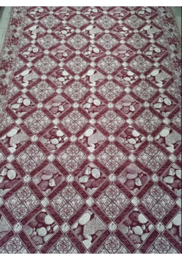 Savan Dokuma Halı Örtüsü 4m² 170 240 Kale Bordo6 Bordo