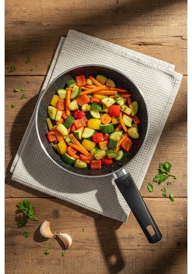 Bernardo Vormi 7 Parça Tencere Seti Siyah Siyah