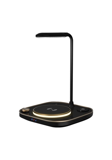 Butu X3 15w 3'ü 1 Arada Manyetik Kablosuz Şarj Cihazı Siyah