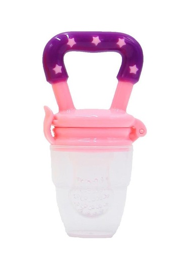 Mavi Çevre Dostu Güvenli Bebek Isırık Malzemeleri Üzerinde 1pc Sevimli Çocuk Silikon Mama Besleyici S Mavi