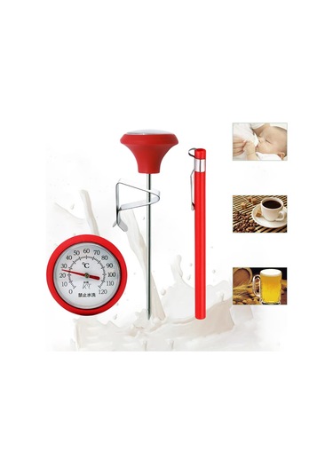 Homyl Yemek Termometresi Pişirme Için Anında Okunan Prob Siyah