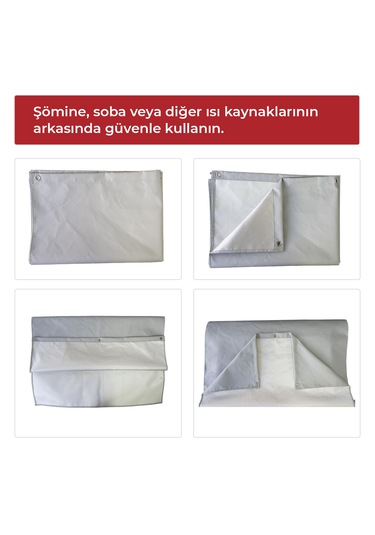 Soba Arkası Koruma Kumaşı 100x140cm