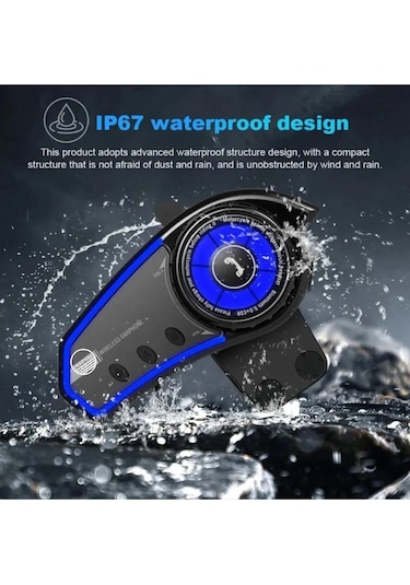 Moto Kurye Kask Kulaklık Bluetooth Motosiklet Kulaklık Bluetooth