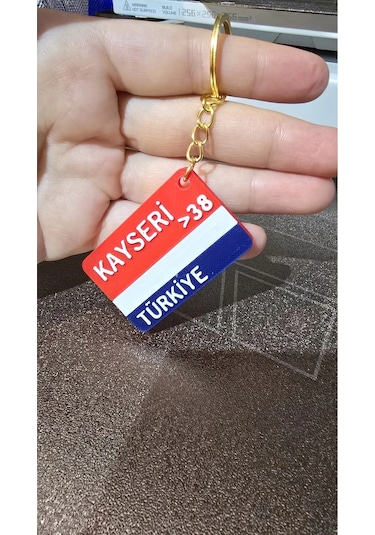 Kayseri Plaka Anahtarlık
