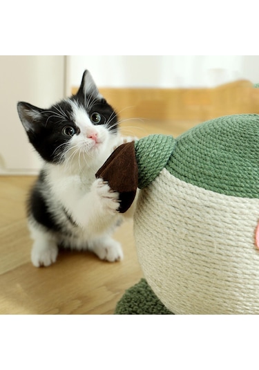 Suntek Kedi Tırmalama Sisal Topu Tırmalamaya Dayanıklı