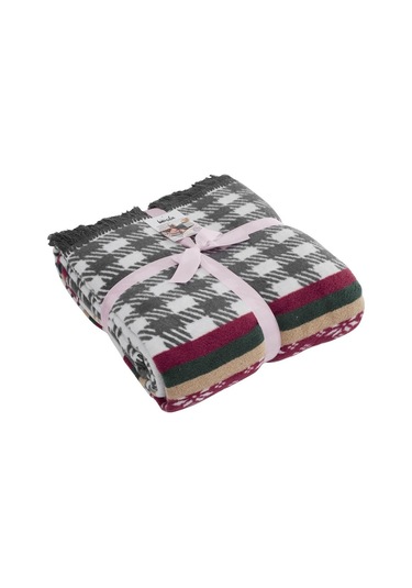 Dolce Bonita Home Tek Kişilik Pamuklu Battaniye Adali