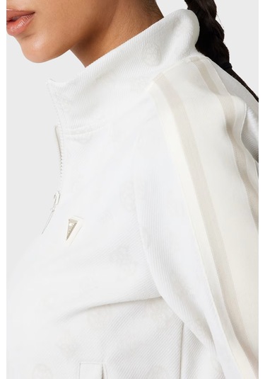 Guess Bayan Sweat 5yq07 K0282 F0er Beyaz Beyaz