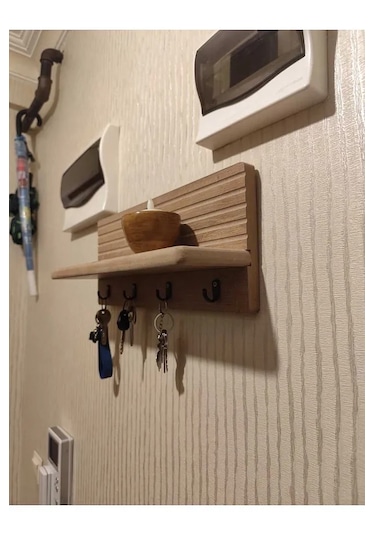 Bohem Dekoratif Anahtar Askısı, Askılık Ve Anahtarlık