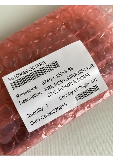 Honeywell Dolphin 99EX Tuş Takımı Kartı 50109699-001FRE