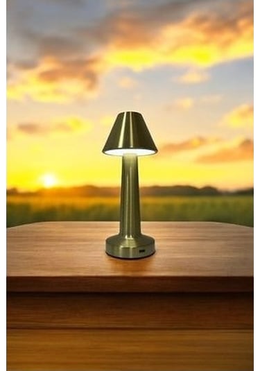 Krd Home Chiesa Led Dokunmatik Lamba Krd-5483 Gold