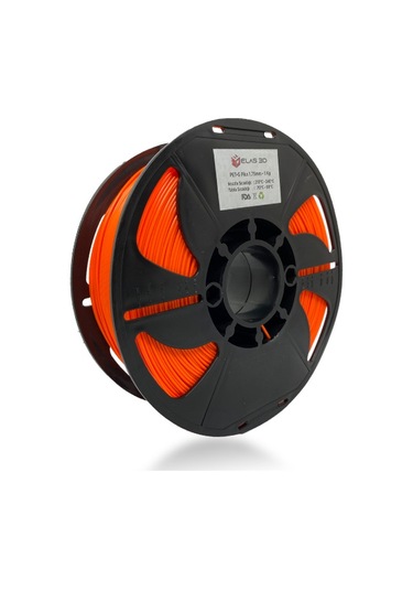 Elas 1.75mm Turuncu PET-G PLUS Filament 1Kg
