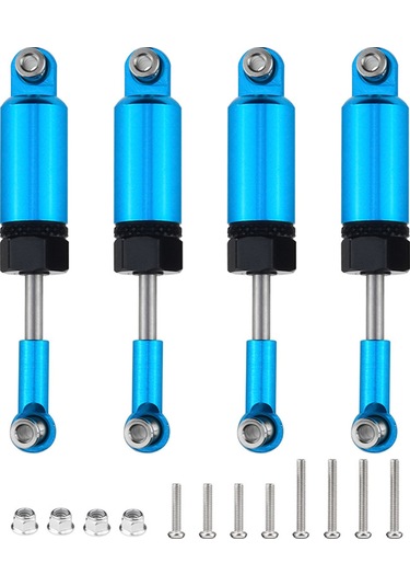 Honmex C14-c24 Pikap İçin Alüminyum 4'lü Şok Emici Seti Mavi - 11mm Çap, 65mm Uzunluk