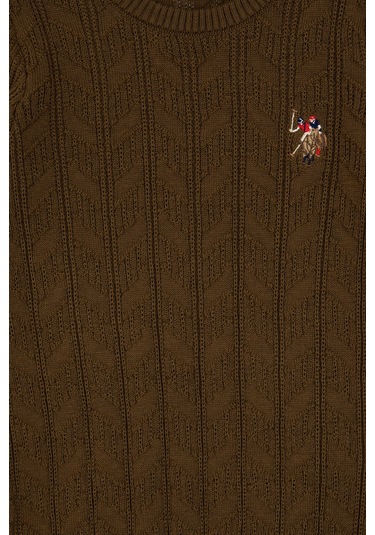 U.s. Polo Assn. Erkek Çocuk Haki Kazak /triko 50307844-vr027 Haki U.s. Polo Assn. Erkek Çocuk Haki Kazak /triko 50307844-vr027 Haki