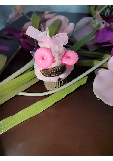 Cupcake Tasarım Dekoratif Mum