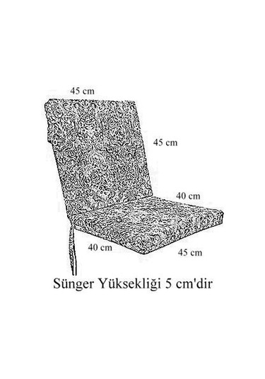 Mirzade 6 Adet De Luxe Yüksek Arkalı Minder-trs 104 001