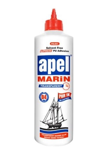 Apel Marin Pa301 D4 Express Deniz Tutkalı / Şeffaf 600 Gr 2 Adet