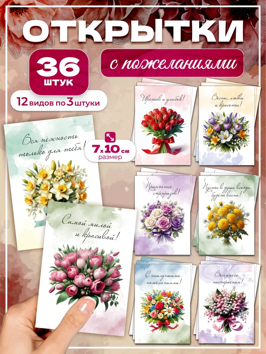 Happy New 2024 Mini Kartpostallar Hediyes 36 Adet 320792969