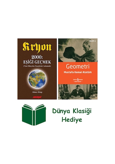 Kryon - 2000: Eşiği Geçmek 6.kitap + Geometri + Dünya Klasiği Hediye