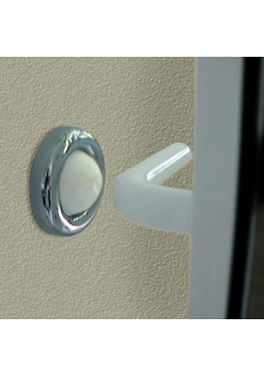 Kapı Pencere Tamponu Duvar Bağlantılı Siyah