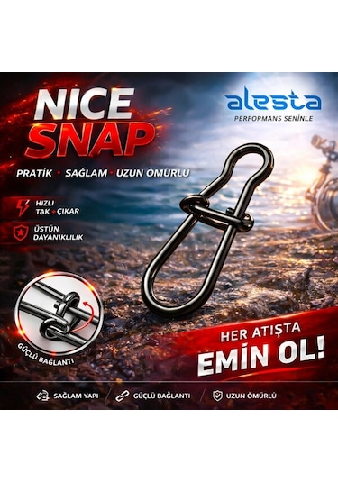 Alesta Nıce Klips Bn No:00 20li Paket - Standart