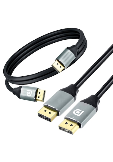 Forzacase Fc749 8k 60hz / 4k 144hz Görüntü Aktarıcı Kablo Dp To Dp 1.5m