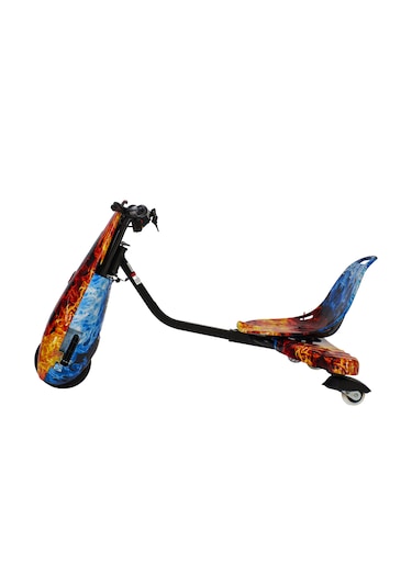 Drift Car Elektrikli Kaykay Drift Scooter Bluetooth Grafity Desenli Kasa D10