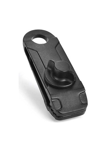 Artfulabode Yelken Ve Siyah Piknik Nylon Klipsi Kamp, Geeroyoo Dayanıklı Çok Çadır Amaçlı Aksesuarı - Ck Siyah