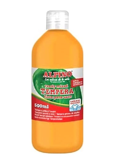 Alpino Tempera Koyu Sarı Suluboya 500 Ml Dm-010176