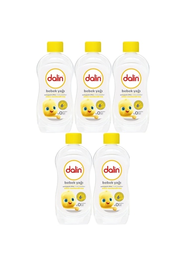 Dalin Bebek Yağı 500ml Klasik Etkin Nemlendirici 5 Li Set