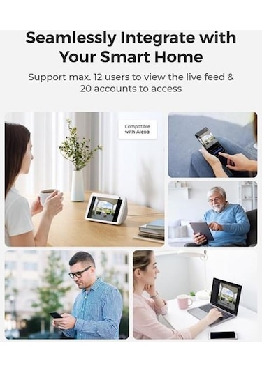 Reolınk 4mp Wıfı Dorbell Bataryalı Kapı Zili Poe