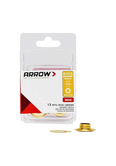 Arrow G1212 Pirinç Kuşgözü Perçin 12 MM
