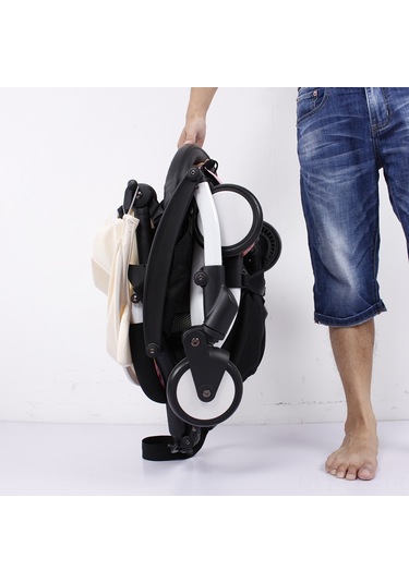 Yaozixa Bebe Arabası Erişim Kolu Uzatma Kordonu - Toksiksiz, Dayanıklı Simülasyon Deri Halka - 19 Model Uyumlu, Kol Koruması, Kurulum Kolaysı Siyah