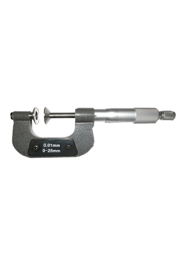 Dwmeasuring Şapkalı Dişli Mikrometreler 50 75mm