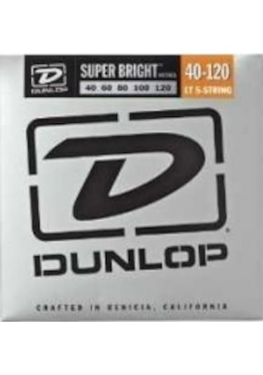 Jim Dunlop Dbsbn40120 Nickel 5 Telli Bas Gitar Seti 40-120