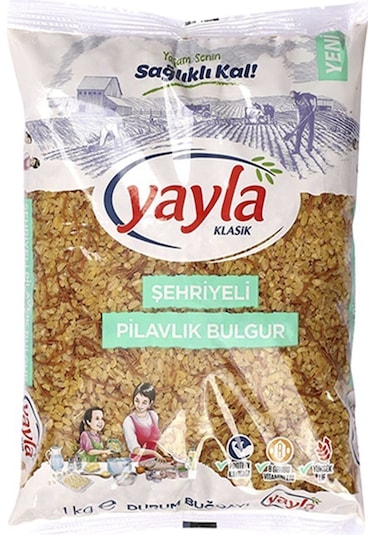 Yayla Şehriyeli Pilavlık Bulgur 1 KG