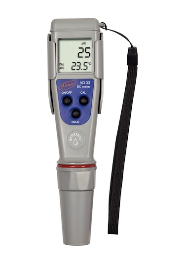 Adwa Ad33 Cep Tipi İletkenlik Ec Metre Ve Sıcaklık Ölçer 0 - 1999 Μs/cm