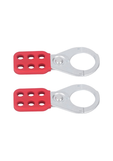 Dianziye 2 Adet 1,5 İnç Galvanizli Çelik Güvenlik Kilidi, 6 Delikli Endüstriyel Kilit Kalkanı, Yüksek Kaliteli Ve Dayanıklı