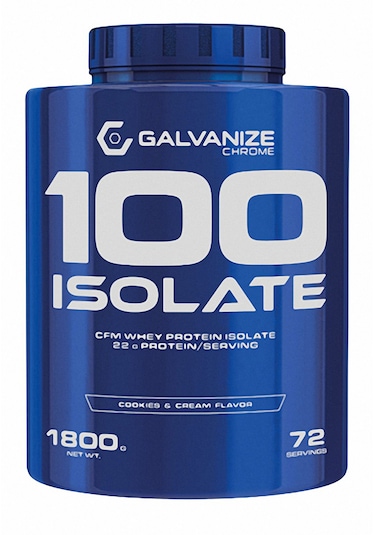 Galvanize Nutrition 100 Isolate Protein 72 Servis Cookies Ice Cream Kurabiyeli Dondurma Kurabiye Krema