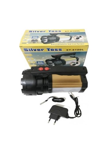 25w Şarj Edilebilir Ledli El Feneri Usb Çıkışlı