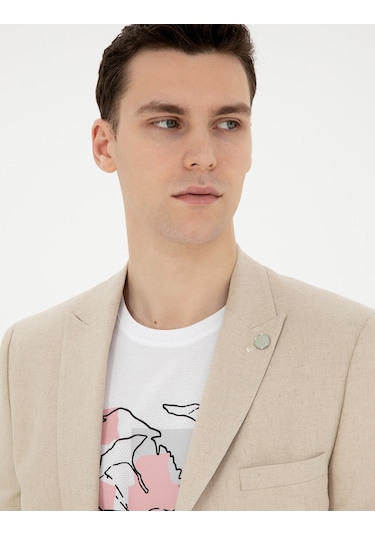 Pierre Cardin Erkek Bej Ceket 50285244-vr011 Bej Pierre Cardin Erkek Bej Ceket 50285244-vr011 Bej
