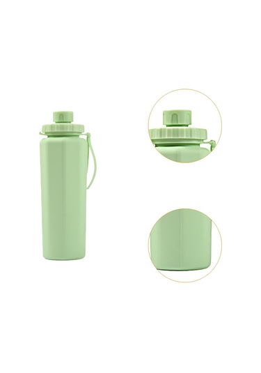 Suntek Su Şişesi Matara Hafif Sızdırmaz Spor Koşu Yeşil