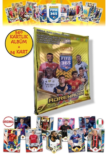 Panini Fifa 2026 Mega Başlangıç Paketi Dergi Albümü 18 Core 1 Xxl 3 Limited 1 Coin 1 Golden Kart