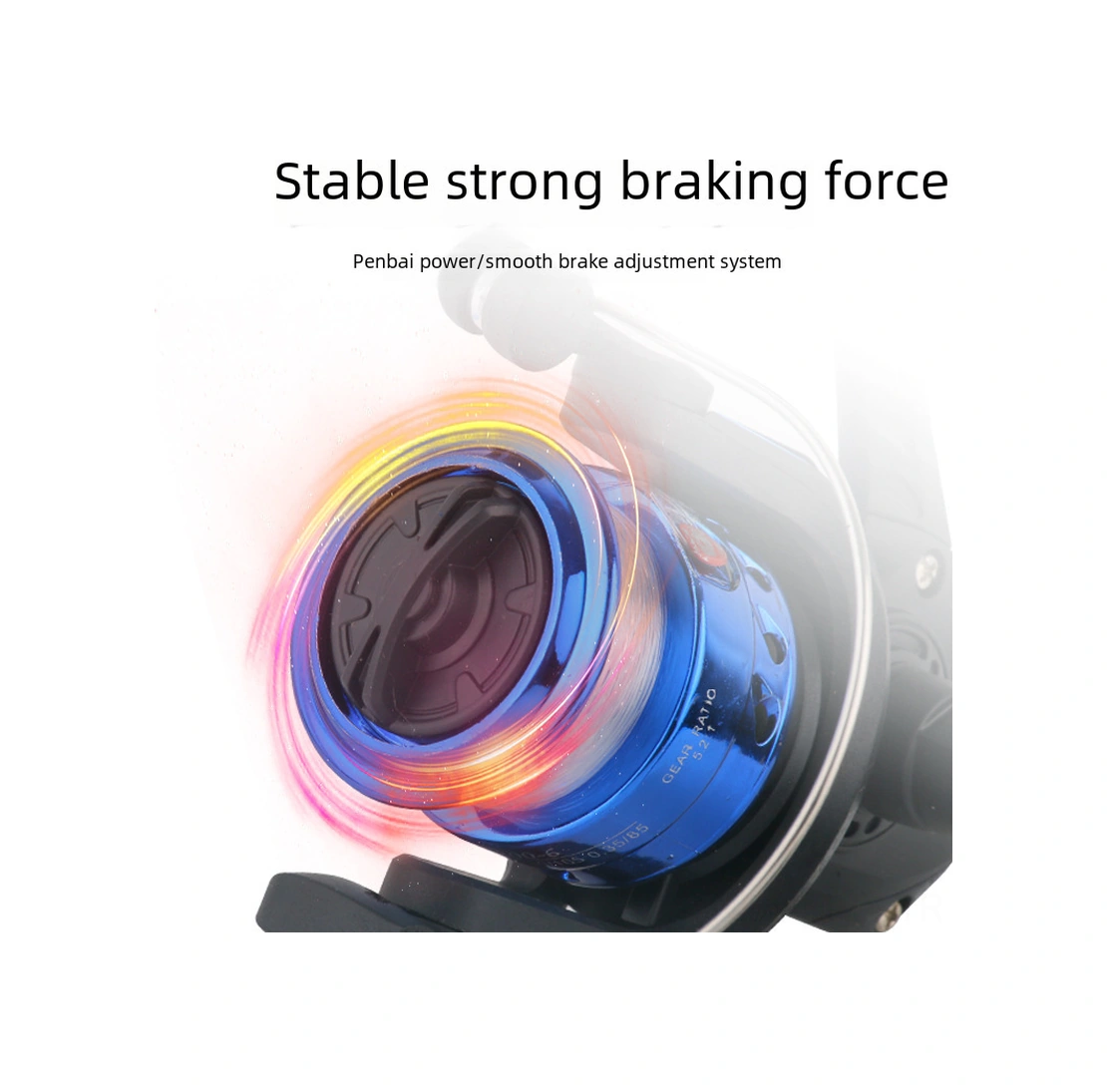 Monyee Deukıo 200 Modeli Mini Dondurma Balıkçılığı Makinesi - İp İçeren Paspalı Spinning Reel Elektroplit Kırmızı Toplu Satış