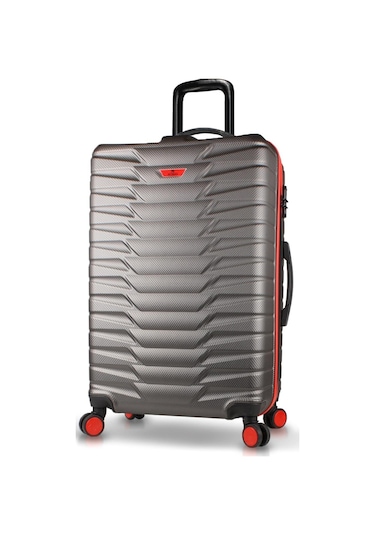 My Valice Croc Abs Büyük Boy Antrasit Valiz Antrasit