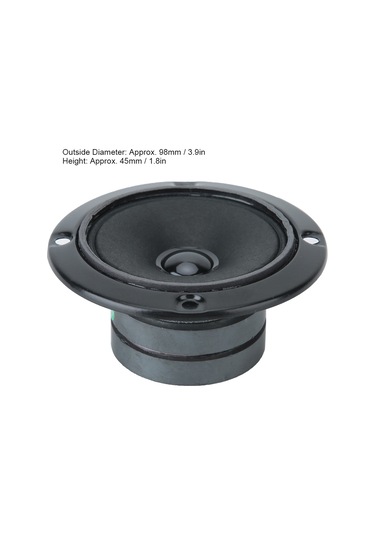 Geeroyoo 20w Kutu Hoparlörü, Bakır Kaplı Aluminyum Malzeme, 1.5khz-18khz Frekans Aralığı, 96db Hassasiyet, 4ohm Empedans, Kuvvetli Ve Net Ses