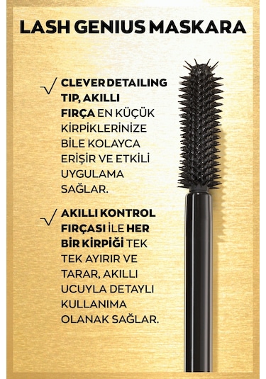 Avon True Lash Genius Maskara 10 ML Blackest Black