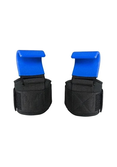 Reedark Mavi Tekli Egzersiz Kanca - Grip Gücü Artırıcı, Çekim Antremanları, Dambıl Ve Çubuk Hareketleri İçin Dayanıklı Fitness Aksesuarı Çok Renkli