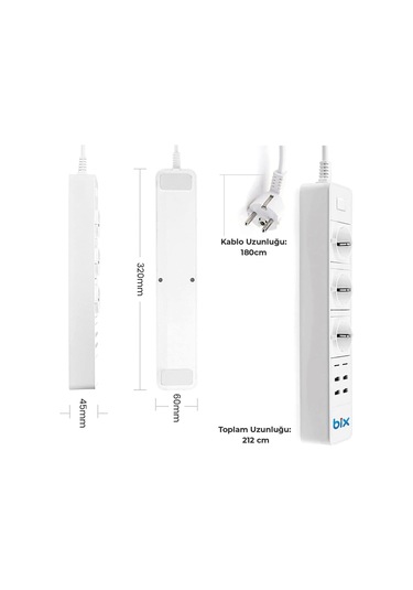 Vtn Bp-01 Wifi Yüksek Akım Korumalı Hızlı Şarj Özellikli Akıllı Priz 2 M